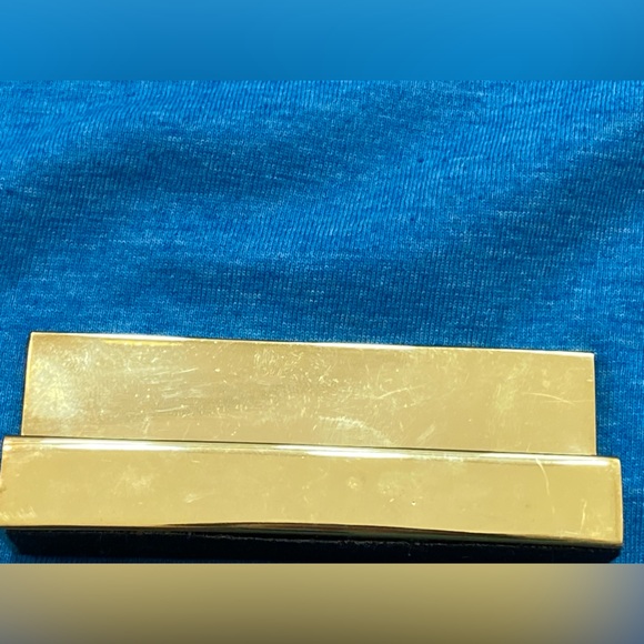 Kate Spade New York Business Desktop Card Holder Designer. Gold tone. - Picture 3 of 9